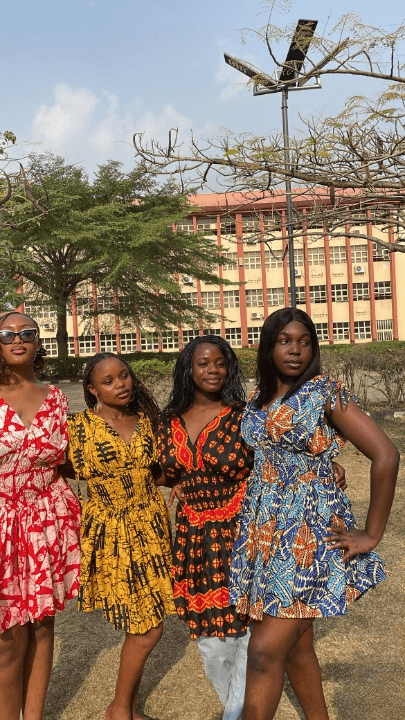 Campus Bloom Dresses Janael Couture collection photo